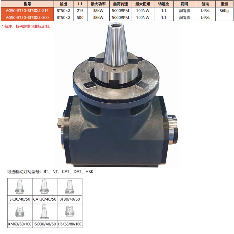 AG90-BT50-BT50*2-215/500