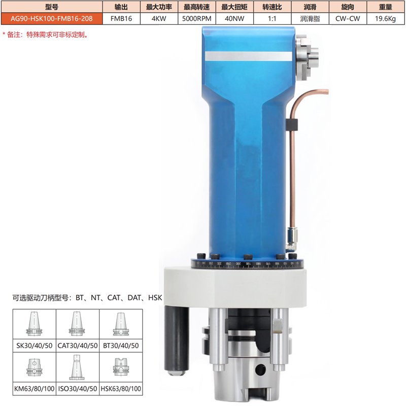 AG90-HSK100-FMB16-208