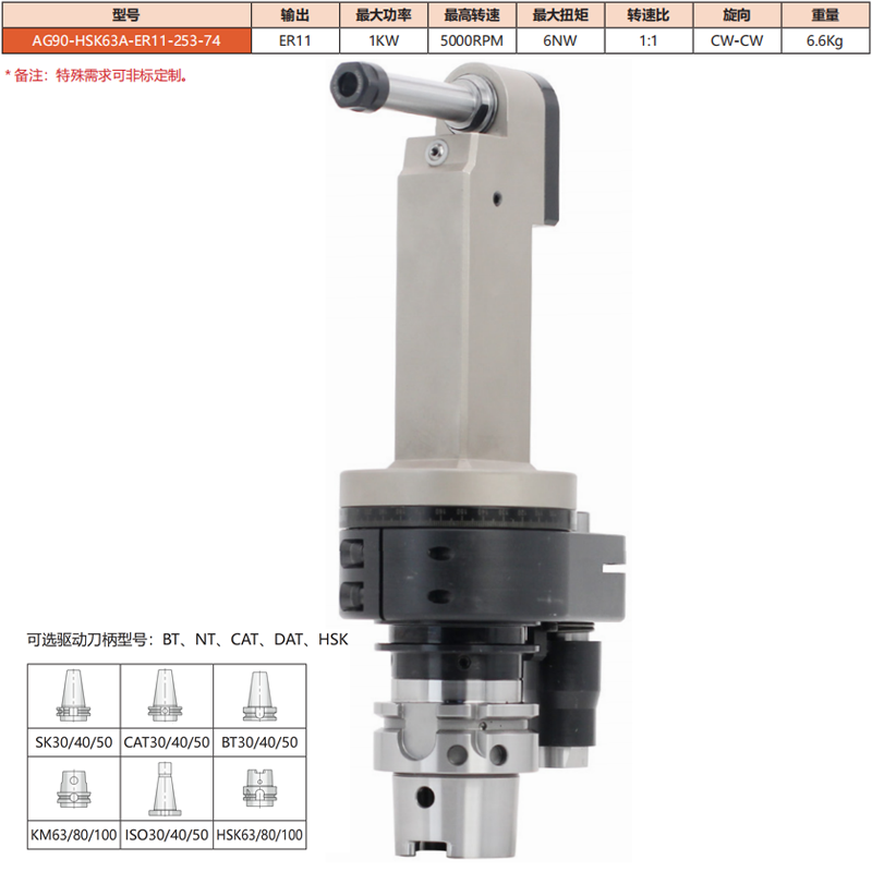 AG90-HSK63A-ER11-253-74