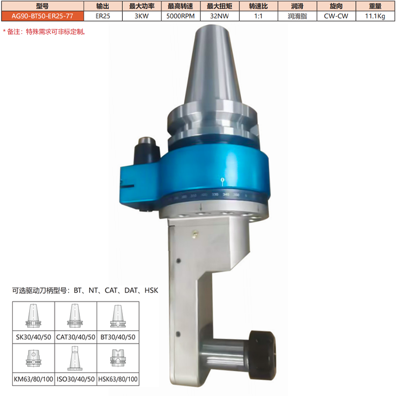 AG90-BT50-ER25-77