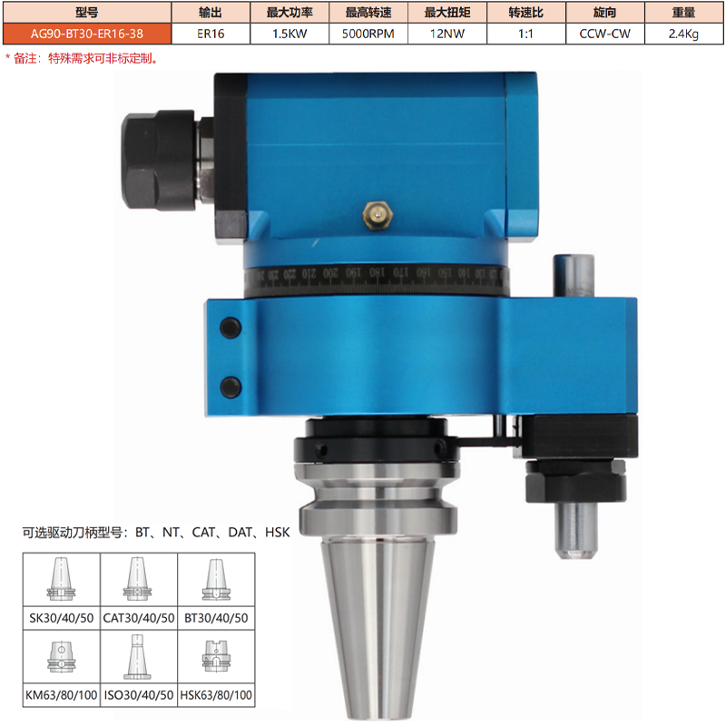 AG90-BT30-ER16-38